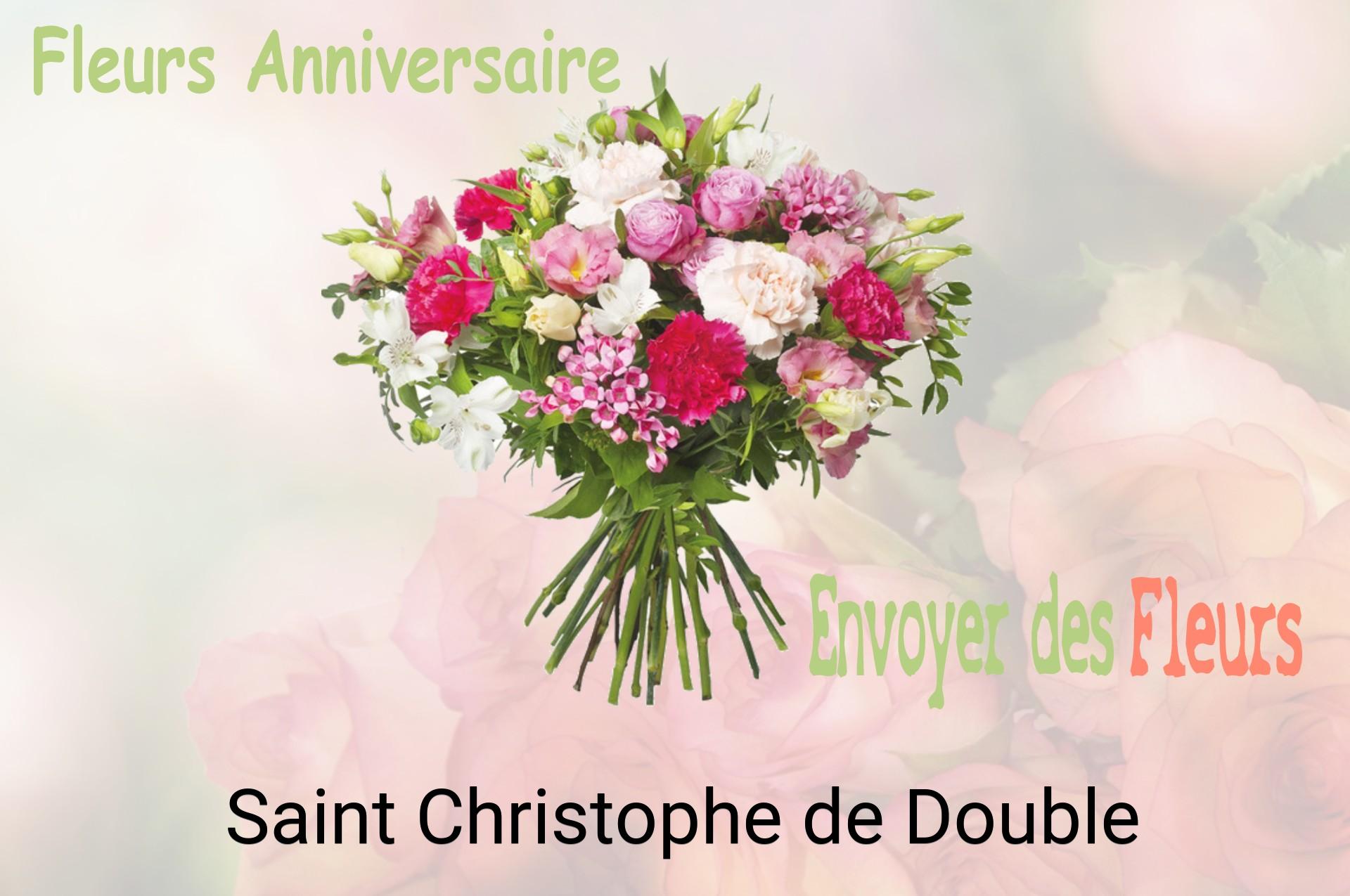 Bouquet de fleurs d’anniversaire livré à Saint-Christophe-de-Double